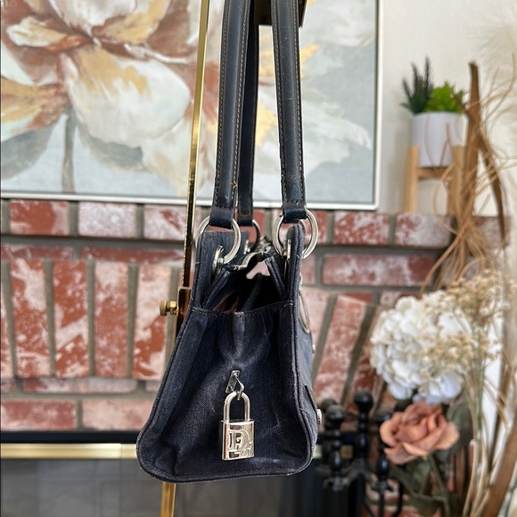 Dior Blue Denim East West shoulder bag - Picture 3 of 11